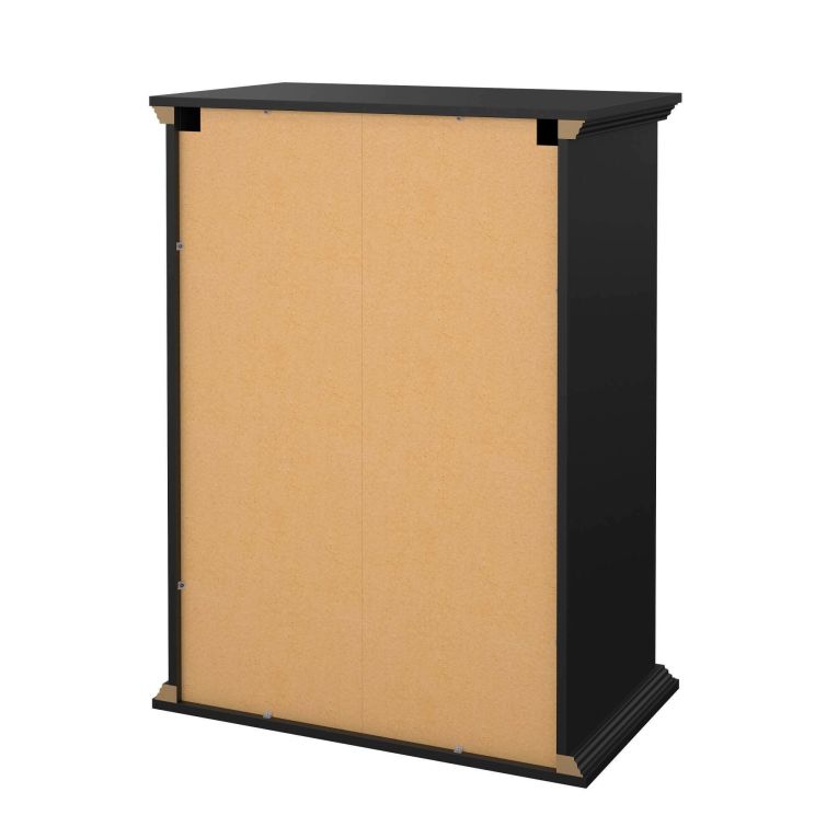Cassettiera grande nera 86x115h cm - Lehar