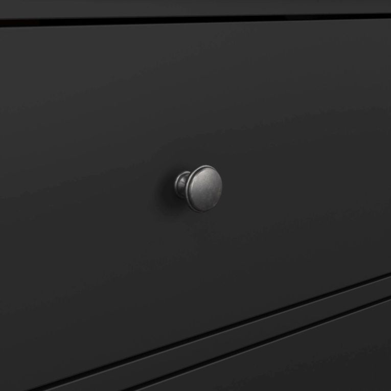 Cassettiera grande nera 86x115h cm - Lehar