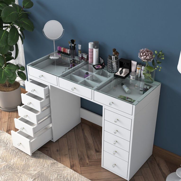 Cassettiera in legno bianca 120x79h cm - Boldone