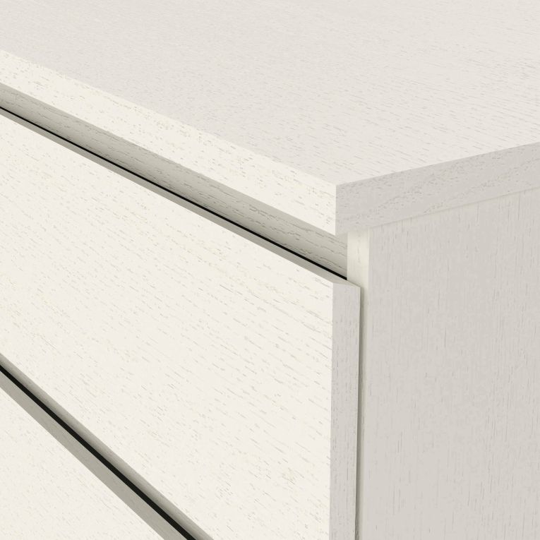 Cassettiera in legno bianca 153x70h cm - Aci