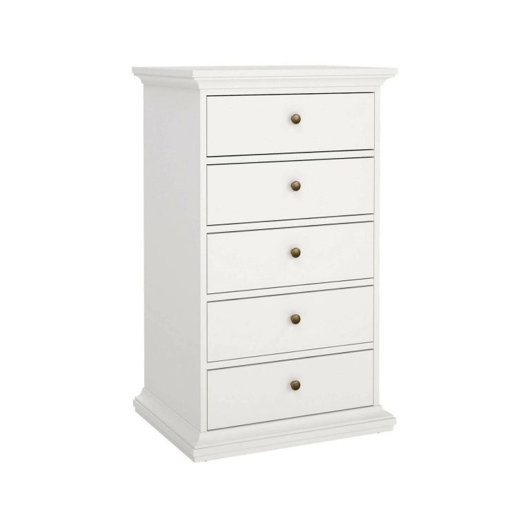 Cassettiera in legno bianca 62x104h cm - Pechino