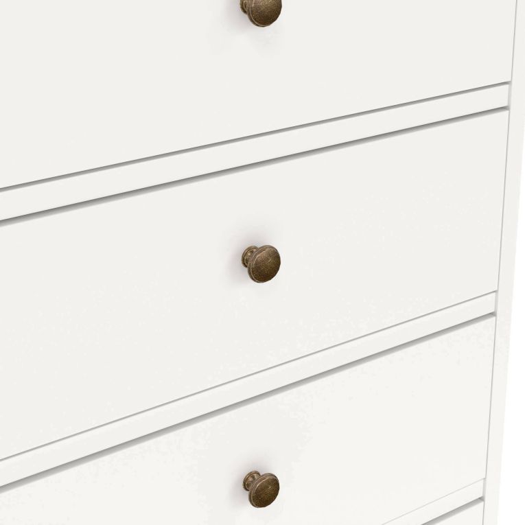 Cassettiera in legno bianca 62x104h cm - Pechino