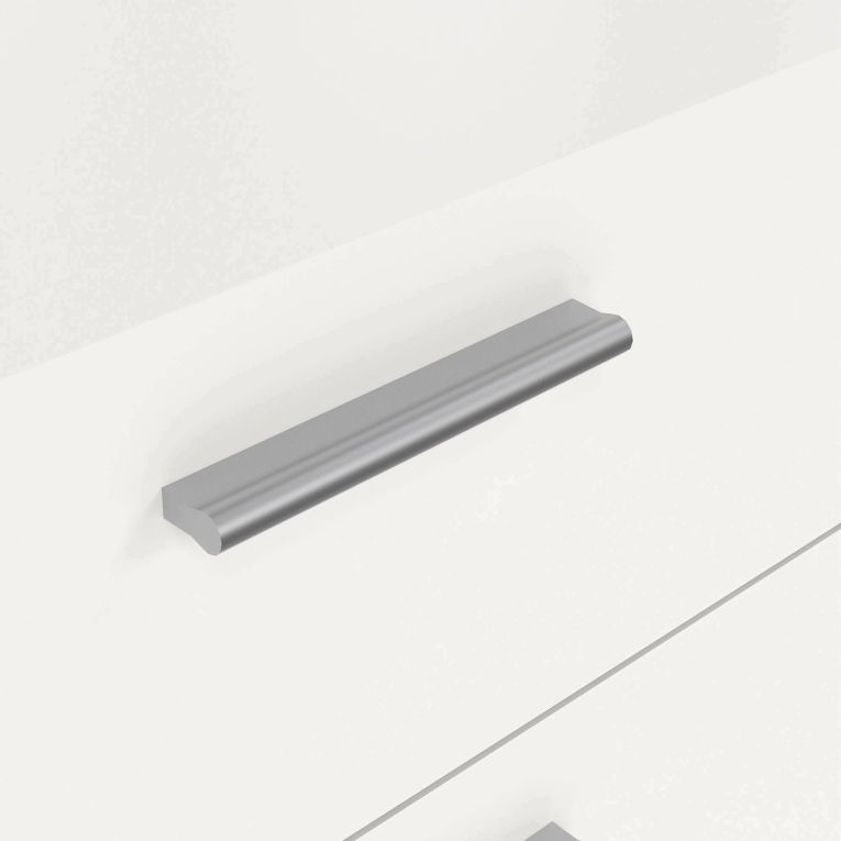 Cassettiera in legno bianca 70x82h cm - Aramis