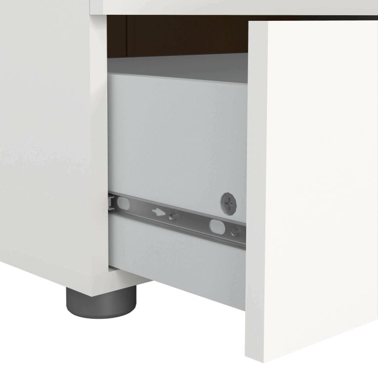 Cassettiera in legno bianca 70x82h cm - Aramis