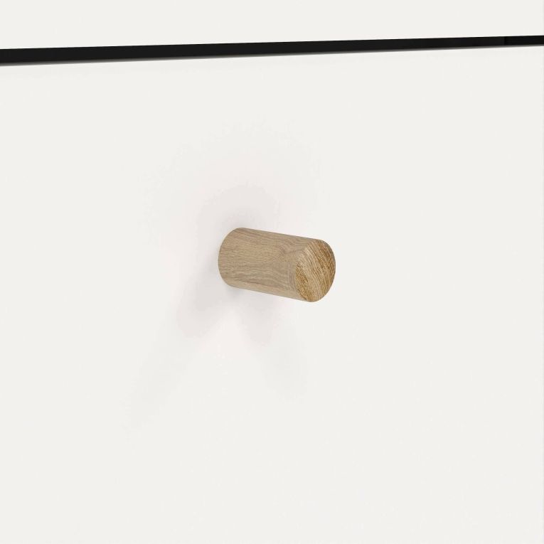 Cassettiera in legno bianca 98x81h cm - Pelagie