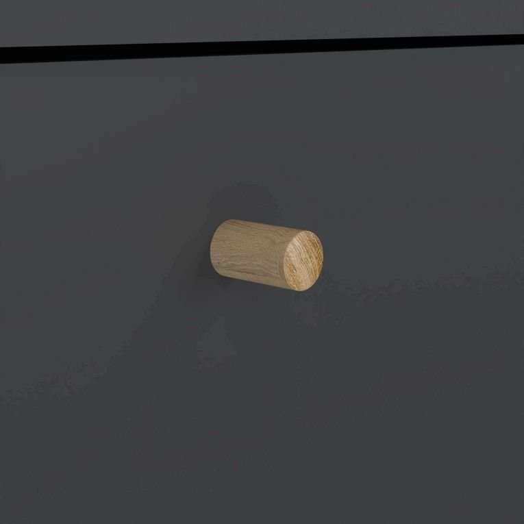 Cassettiera in legno grigia 98x81h cm - Pelagie