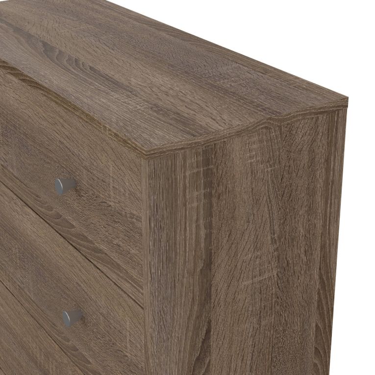 Cassettiera in legno noce 72x108h cm - Contessa