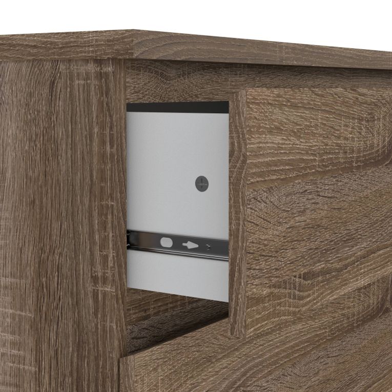 Cassettiera in legno quercia 77x68h cm - Kajiki