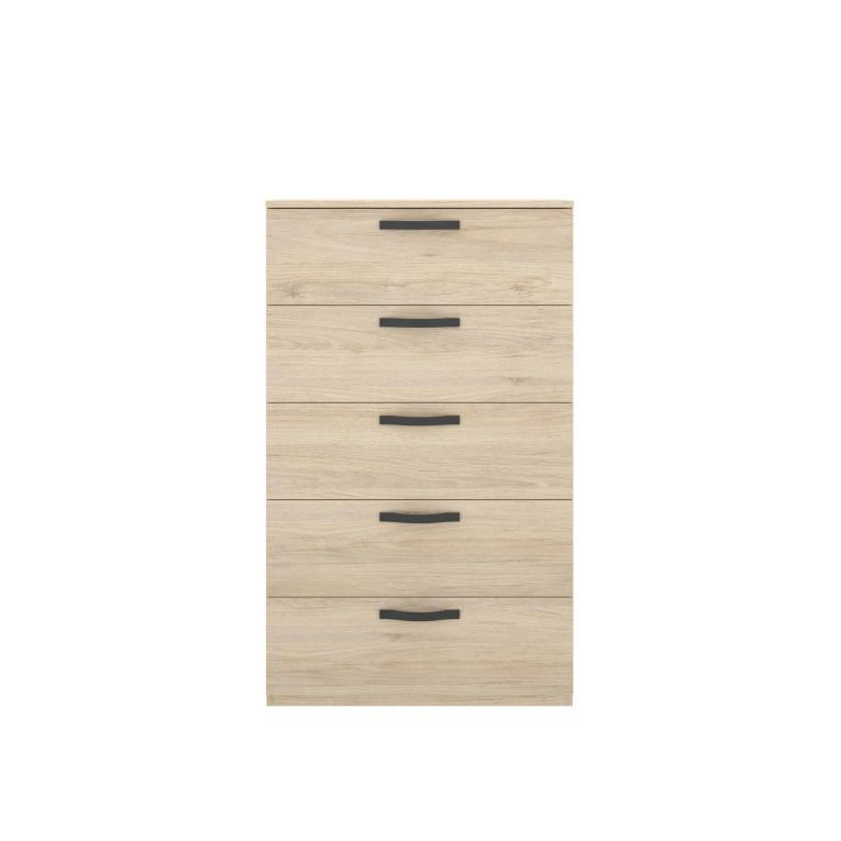 Cassettiera in legno rovere 70x117h cm - Abab