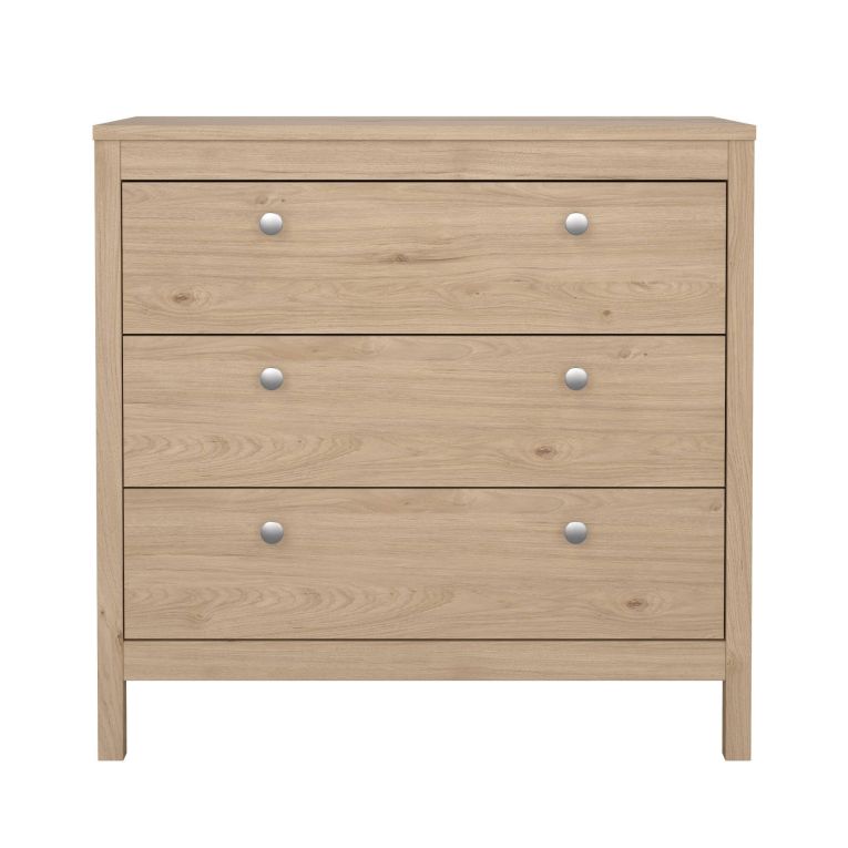 Cassettiera in legno rovere 82x79h cm - Sagar