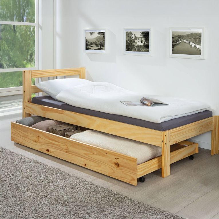 Cassettiera Marrone Rovere un Cassetto Apertura Scorrevole 199x22x94h cm, Chiusura Scorrevole - Casape