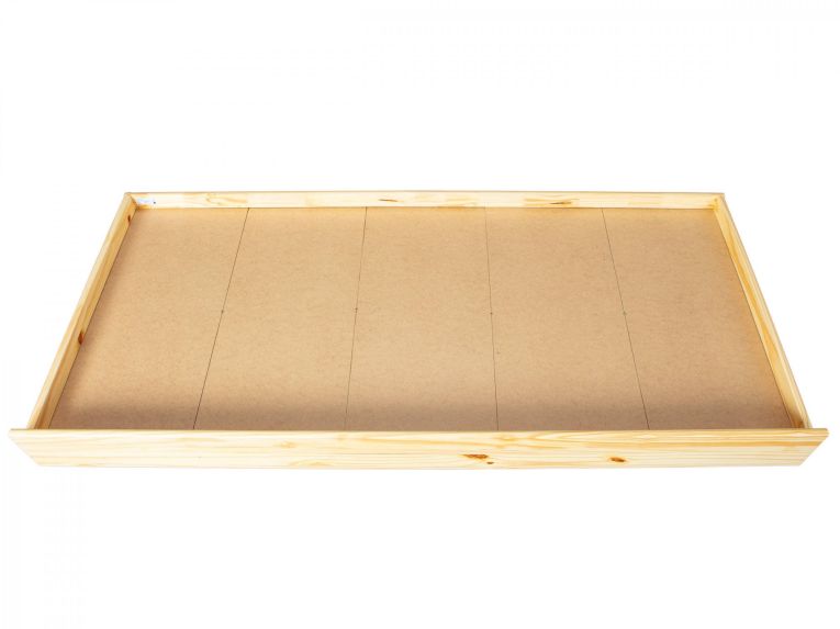 Cassettiera Marrone Rovere un Cassetto Apertura Scorrevole 199x22x94h cm, Chiusura Scorrevole - Casape