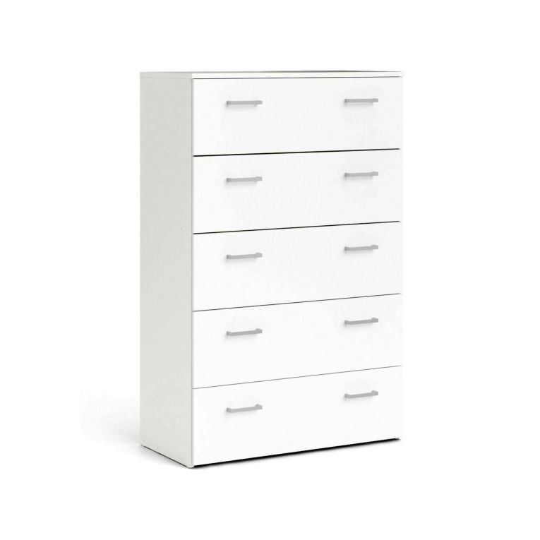 Cassettiera minimal bianca 74x114h cm - Aikol