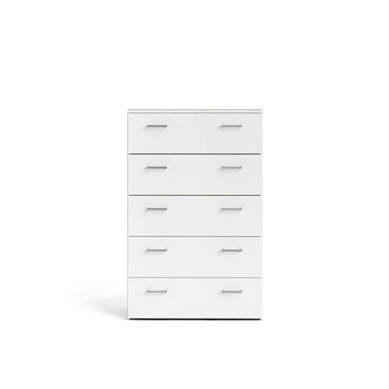 Cassettiera minimal bianca 74x114h cm - Aikol