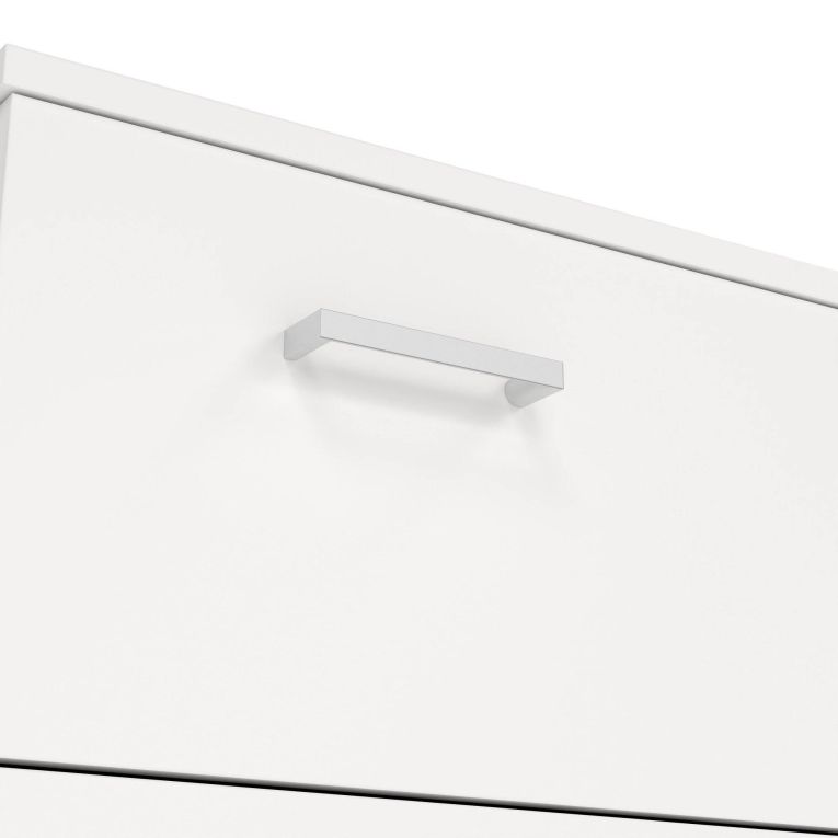 Cassettiera minimal bianca 74x114h cm - Aikol