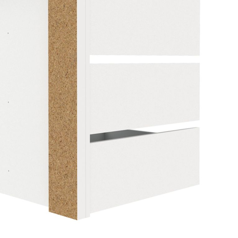 Cassettiera moderna bianca 57x69h cm - Giacarta