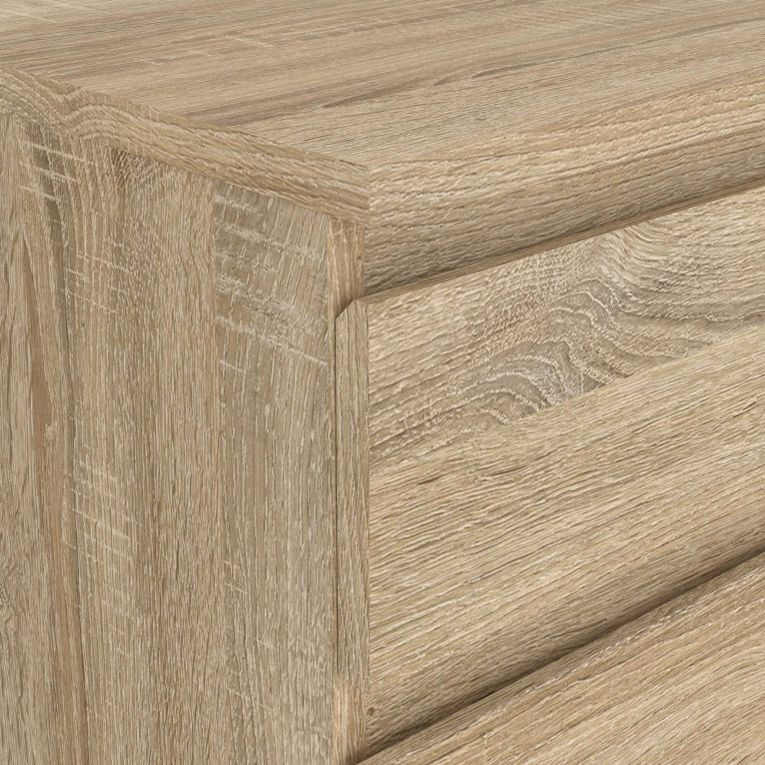 Cassettiera moderna quercia 40x106h cm - Abelarda