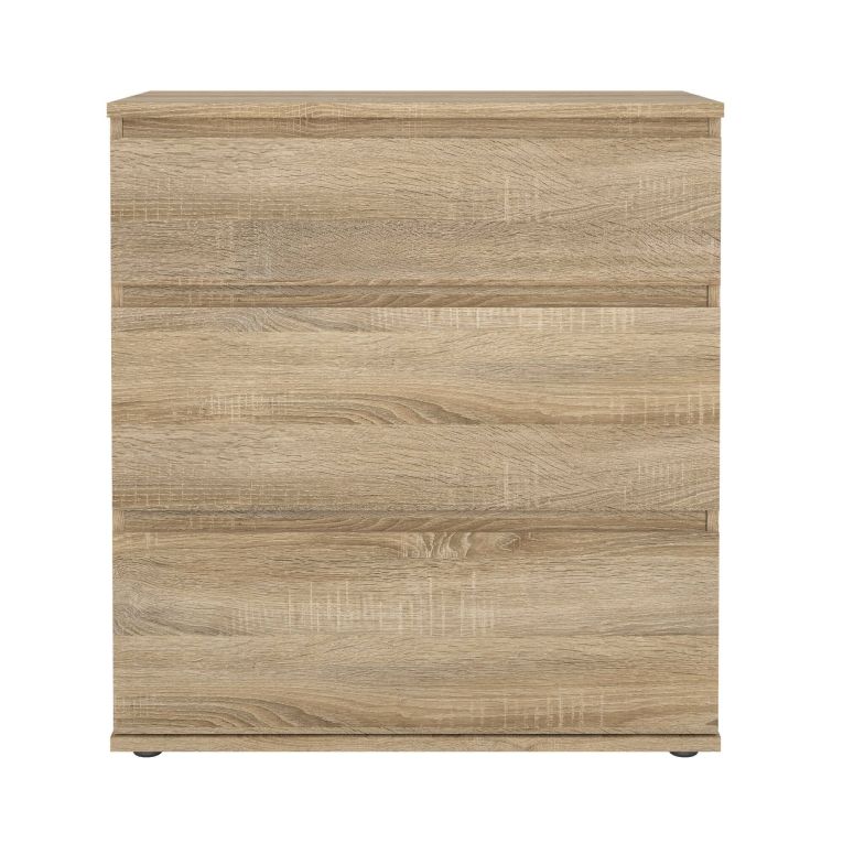 Cassettiera moderna quercia 76x83h cm - Aski