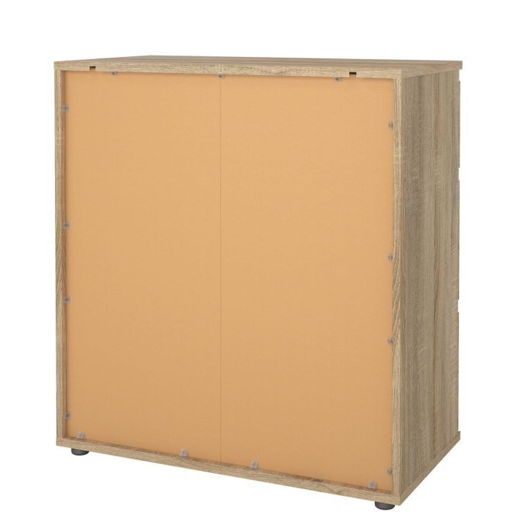 Cassettiera moderna quercia 76x83h cm - Aski