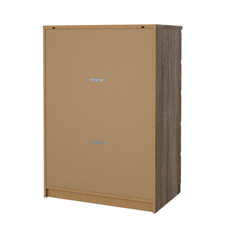 Cassettiera moderna rovere 76x111h cm - Lucy