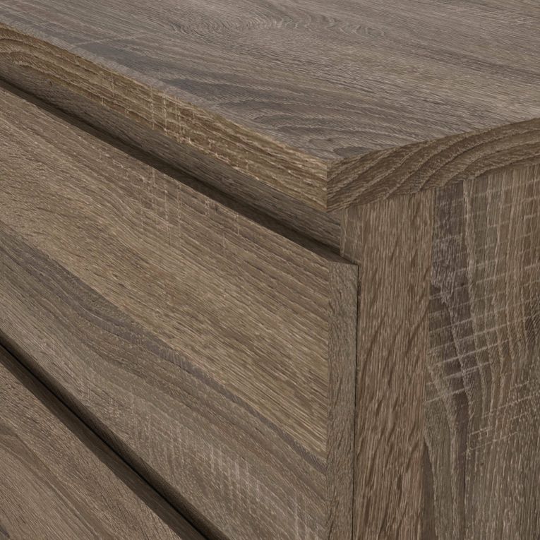 Cassettiera moderna rovere 76x111h cm - Lucy