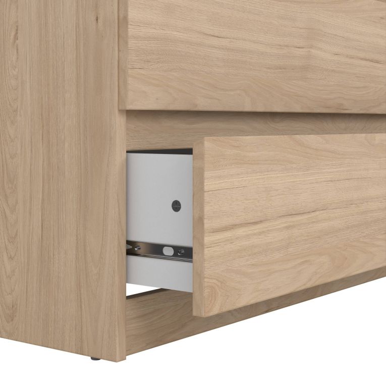 Cassettiera moderna rovere 77x111h cm - Ansel