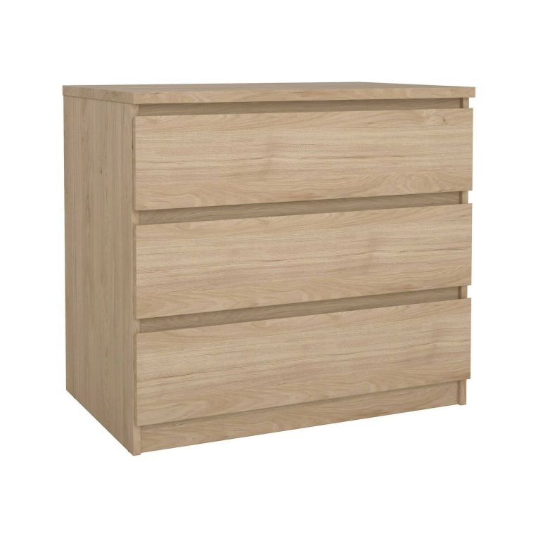 Cassettiera moderna rovere 77x70h cm - Artic
