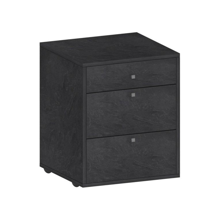 Cassettiera piccola ardesia 47x61h cm - Asgabat