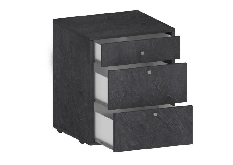 Cassettiera piccola ardesia 47x61h cm - Asgabat