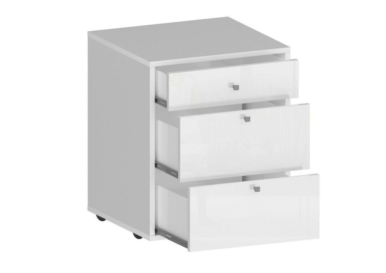 Cassettiera piccola bianca 47x61h cm - Asgabat