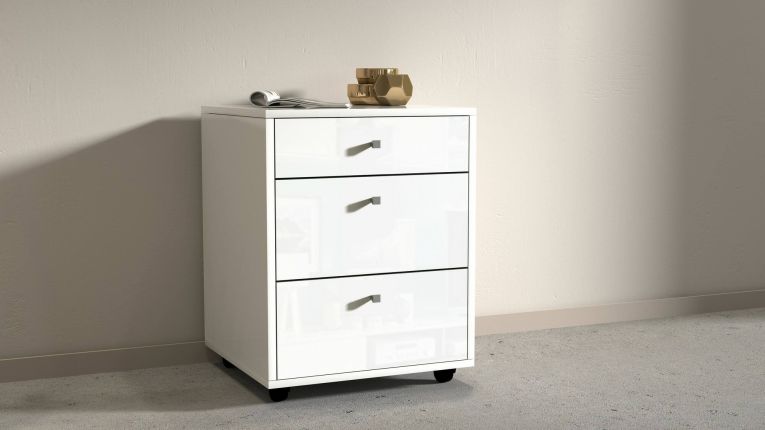 Cassettiera piccola bianca 47x61h cm - Asgabat