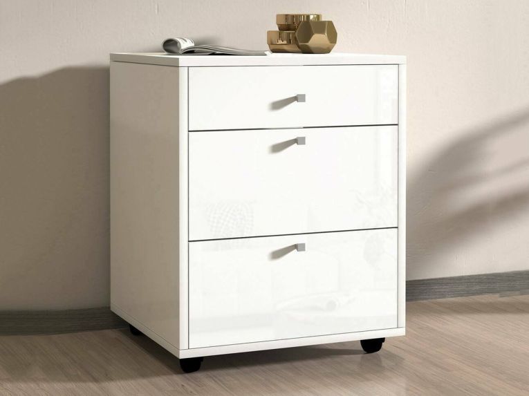 Cassettiera piccola bianca 47x61h cm - Asgabat