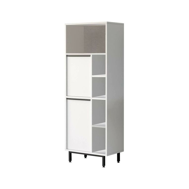 Colonna 2 ante 160x45h cm bianco - Merbok