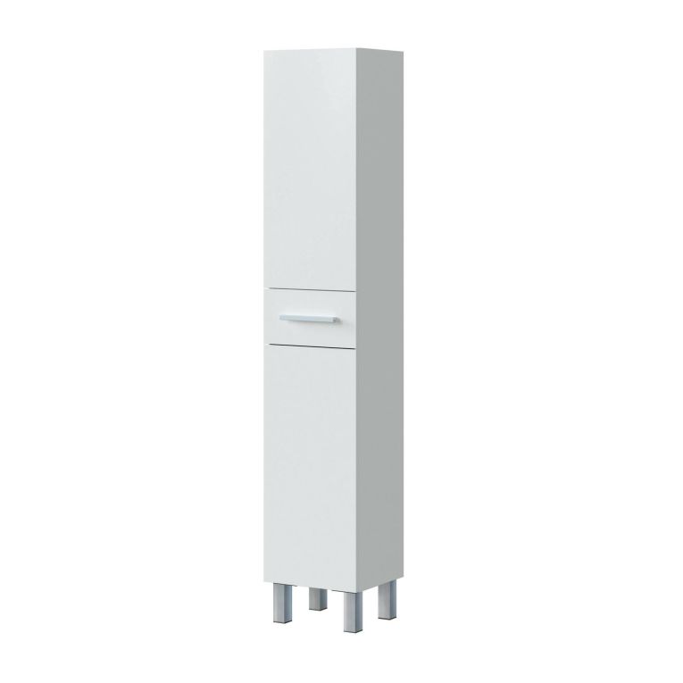 Colonna 2 ante minimal 35x182h cm bianco lucido - Alka