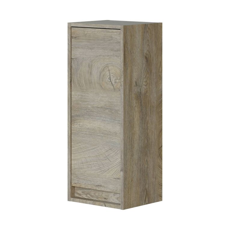 Colonna piccola sospesa bagno 30x74h cm rovere - Anabella