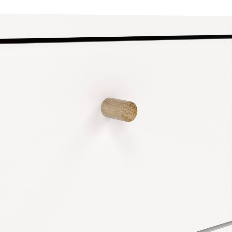 Comodino 1 anta bianco 50x39x72h cm - Antenati