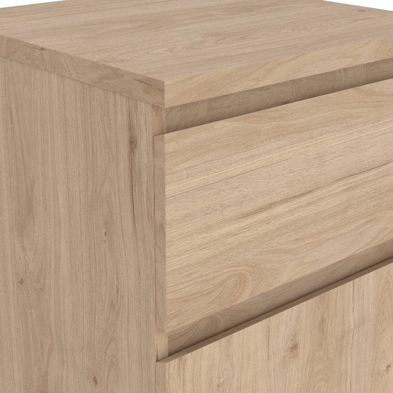 Comodino 1 cassetto rovere 40x40x70h cm - Delfini