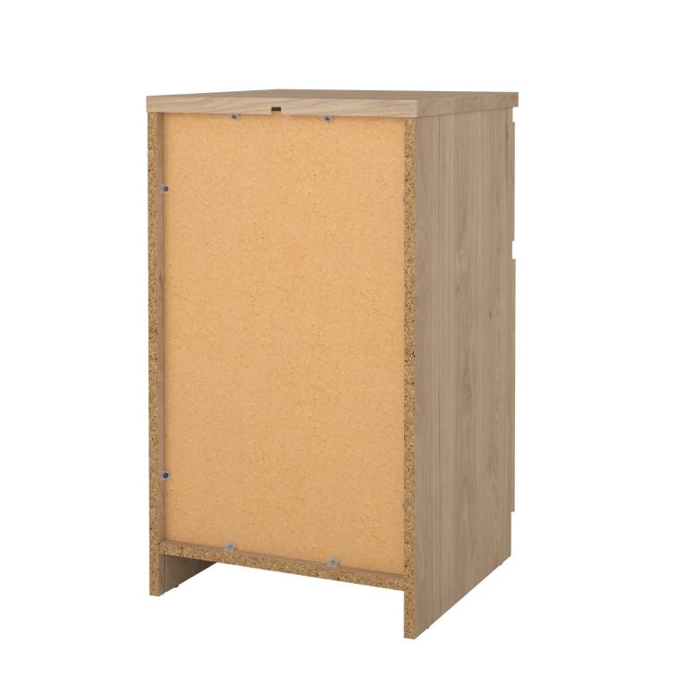 Comodino 1 cassetto rovere 40x40x70h cm - Delfini