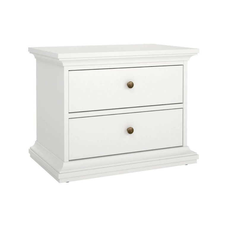 Comodino 1 ripiano bianco 62x40x49h cm - Almera