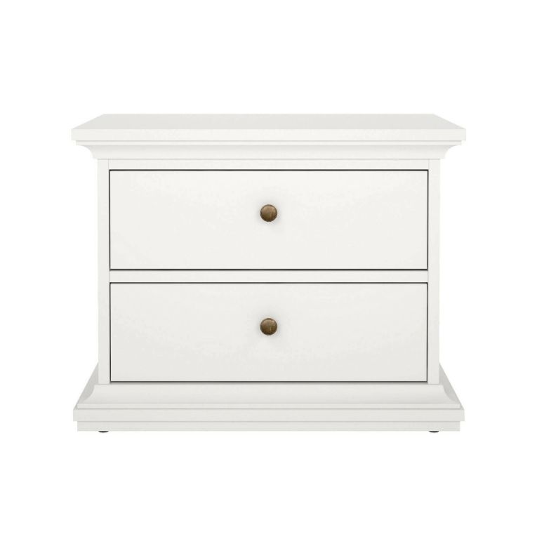 Comodino 1 ripiano bianco 62x40x49h cm - Almera