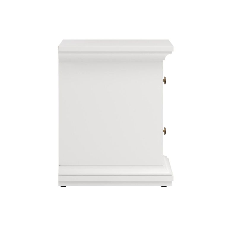 Comodino 1 ripiano bianco 62x40x49h cm - Almera