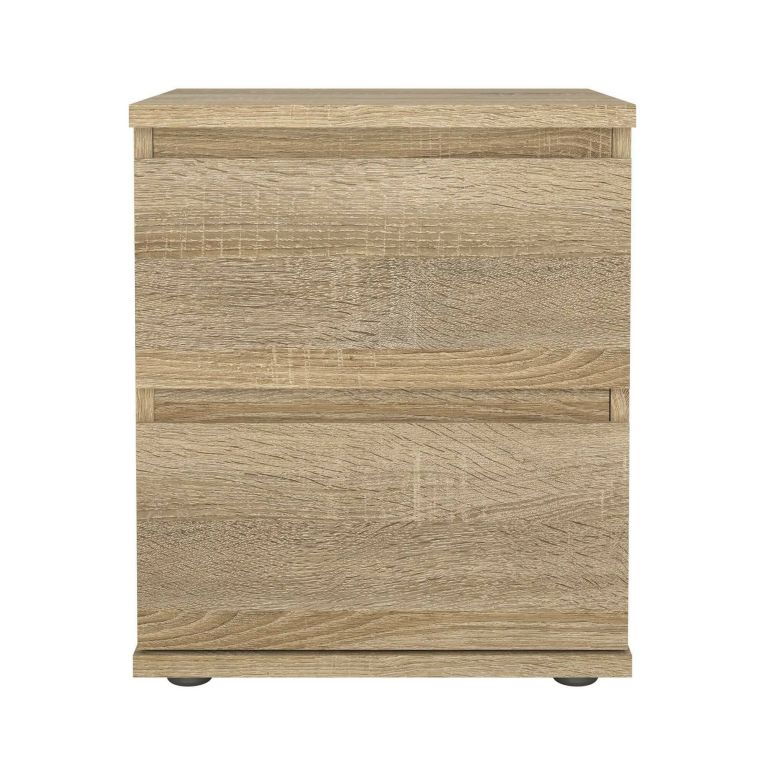 Comodino 1 ripiano quercia 40x34x48h cm - Albregio