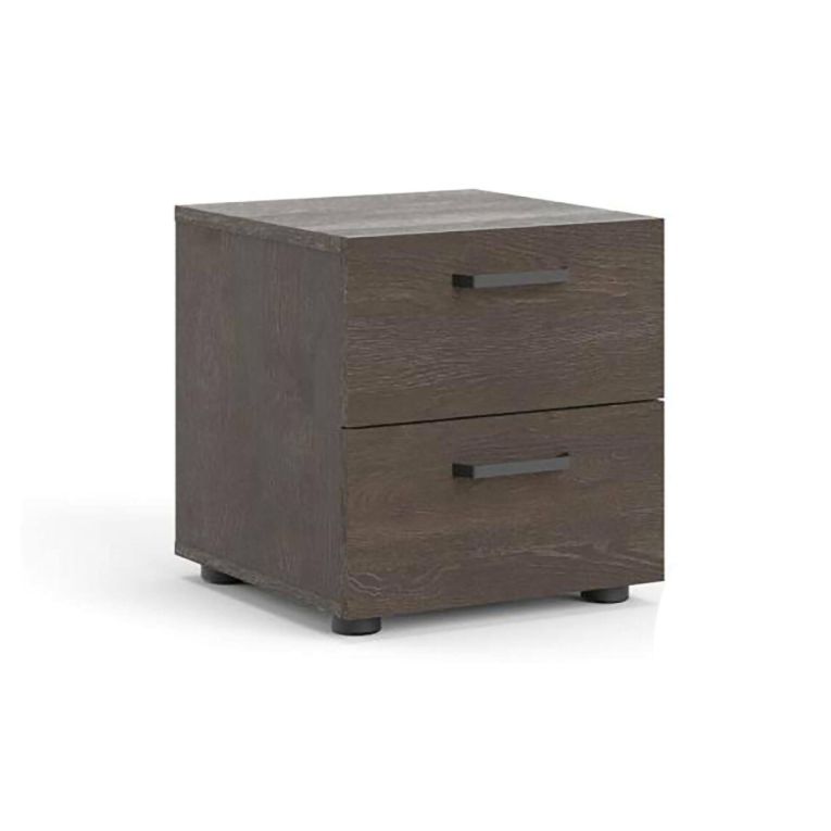 Comodino 1 ripiano rovere 40x40x42h cm - Argelato