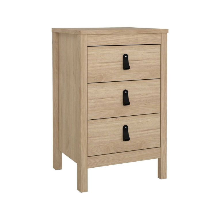 Comodino 1 ripiano rovere 43x38x70h cm - Lombardia