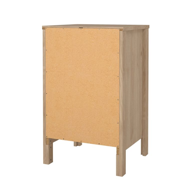 Comodino 1 ripiano rovere 43x38x70h cm - Lombardia
