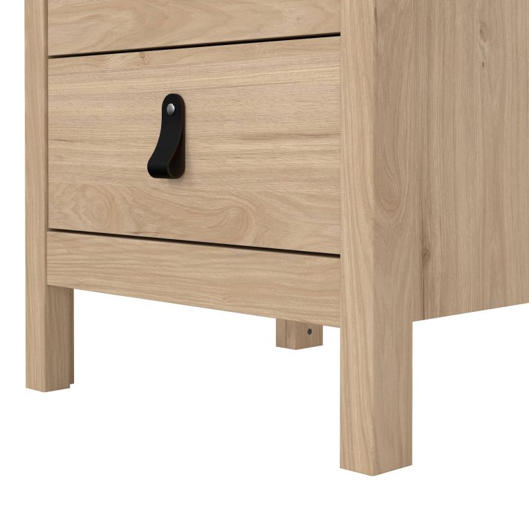 Comodino 1 ripiano rovere 43x38x70h cm - Lombardia