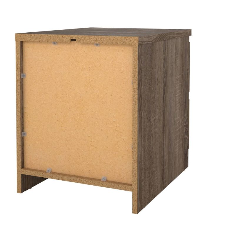 Comodino 1 ripiano rovere 50x40x49h cm - Daiki