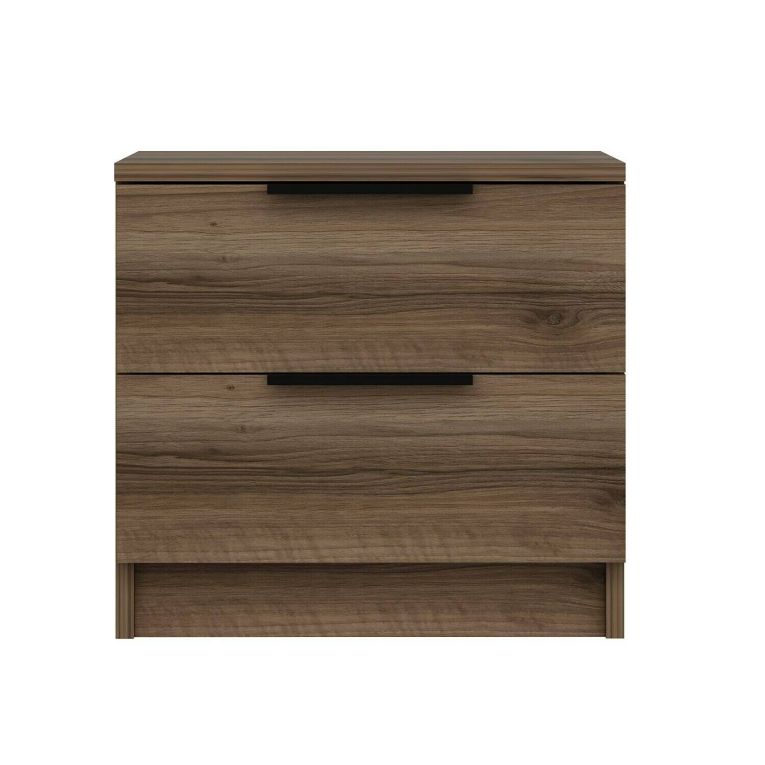 Comodino in legno noce 50x47x40h cm - Iune