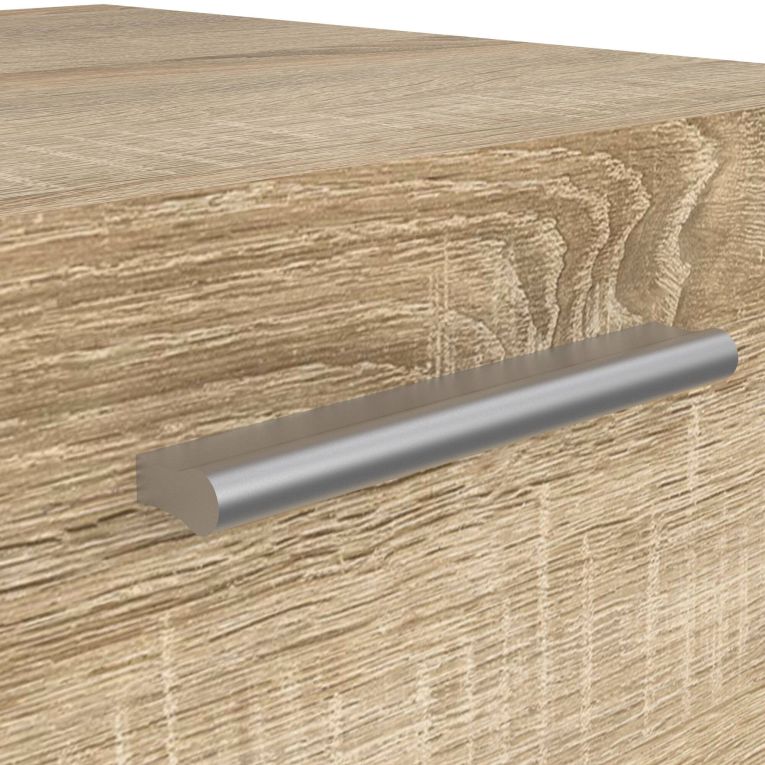 Comodino in legno quercia 40x40x42h cm - Apolla