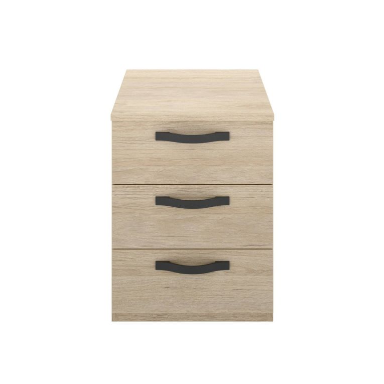 Comodino in legno rovere 40x44x53h cm - Aiga